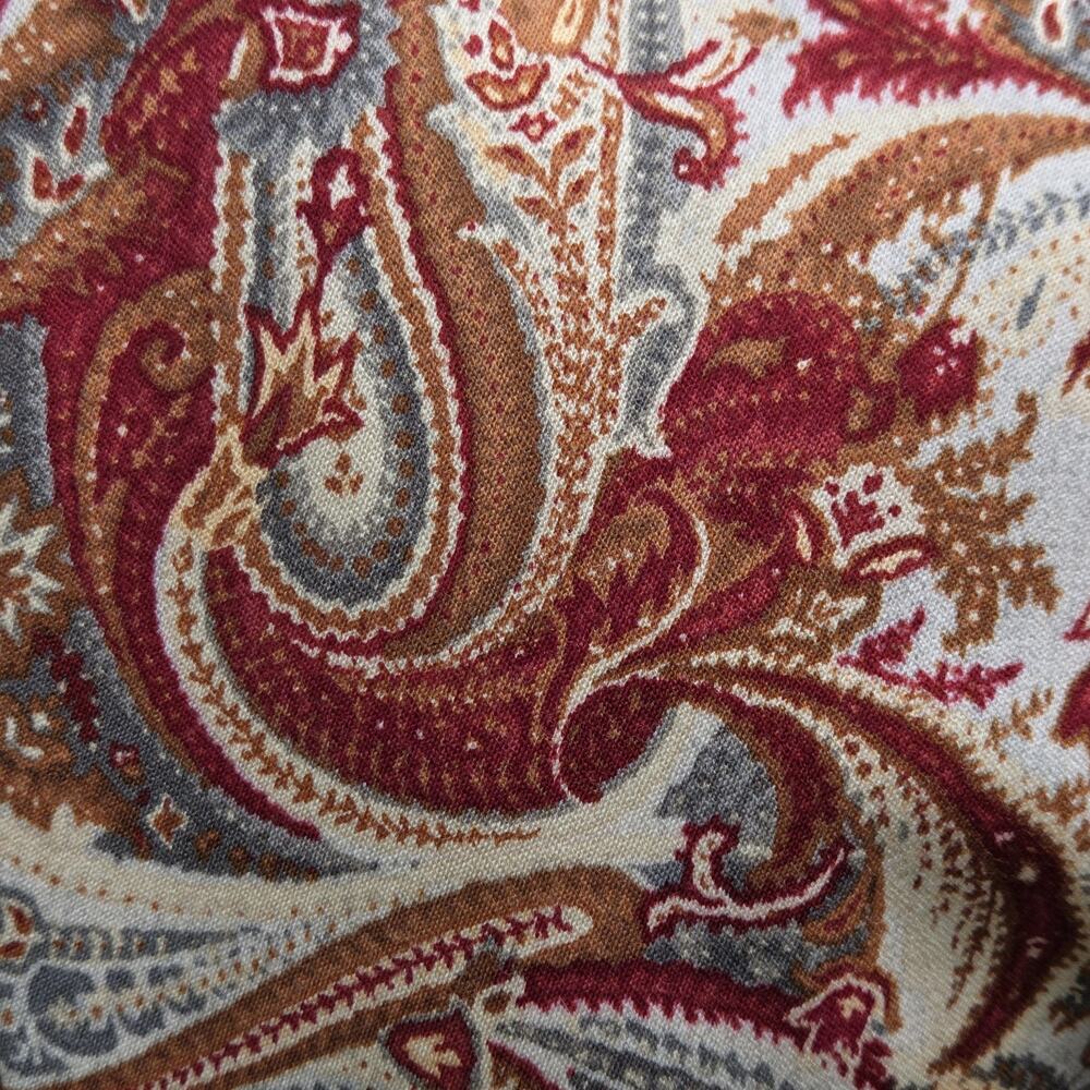 Vintage 90s Linda Allard Ellen Tracy Paisley Wool Blend Blazer Size 2 - Picture 6 of 10
